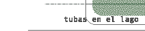 tubas en el lago